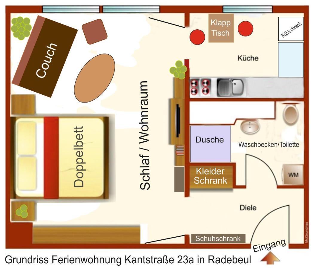 Ferien-Und Gaestewohnung Radebeul Dış mekan fotoğraf